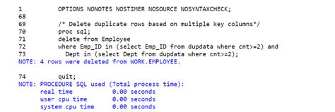 3 Simple Ways To Find And Delete Duplicates In Sas Learn Sas Code