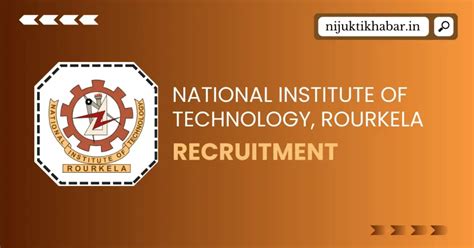 Nit Rourkela Recruitment Apply Online For Various Faculty