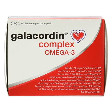 GALACORDIN complex Omega 3 Tabletten 60 Stück medpex