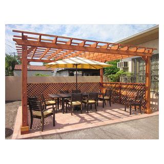 Wooden Garden Pergolas Craftsman Patio San Francisco By Forever