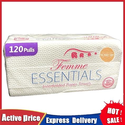 Femme Tissue Interfolded Paper Towels Lazada Ph