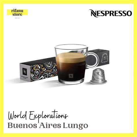 Jual Nespresso Buenos Aires Lungo World Explorations Coffee Capsule