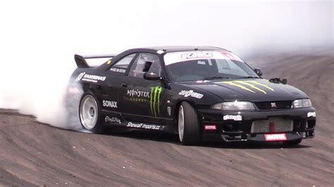 Nissan Gt R Skyline R33 Drifting Rick Van Goethem On Board Rb25det