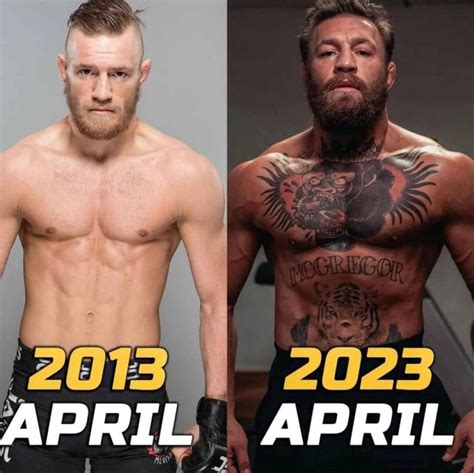 L Explosion Physique De Conor McGregor Entre 2013 Et 2023 Arts