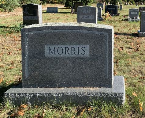 Nolan Reginald Morris Sr Monumento Find A Grave