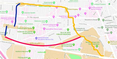 Recorrido Por Polanco Para Caminar Entre Parques Fuentes Y Muchos Rboles