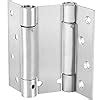 HOIGON 2 Pairs 4 Inches Double Action Spring Door Hinges Stainless