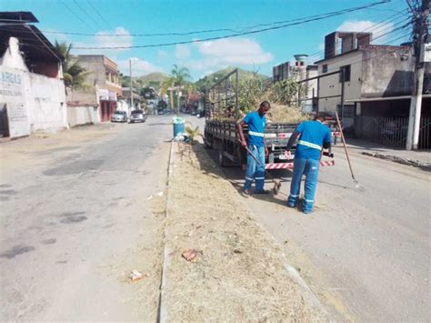 Saae Intensifica Limpeza Em Diversos Bairros De Barra Mansa Barra Mansa