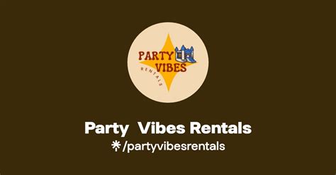 Party Vibes Rentals Instagram Facebook Linktree