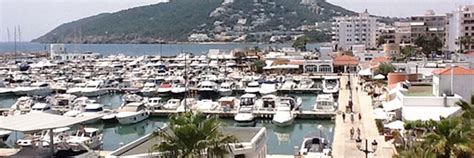 Santa Eulalia Marina meeting point to charter your boat with Lux ...