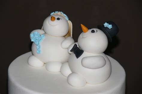 Snow Themed Wedding - CakeCentral.com