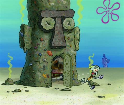 9 Fakta Rumah Squidward Di Kartun Spongebob Bentuknya Unik