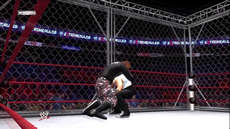 WWE 12 Universe Mode Tag Team Steel Cage Match At Extreme Rules YouTube