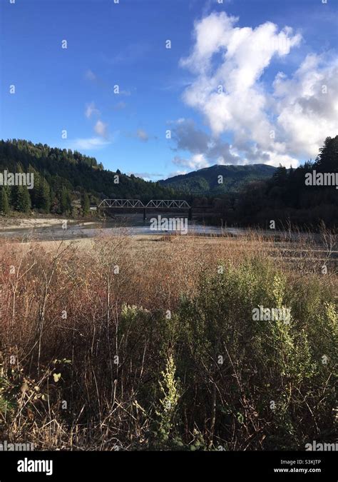 Eel River At Humboldt Redwoods State Park California Stock Photo Alamy