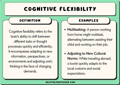 11 Cognitive Flexibility Examples 2025