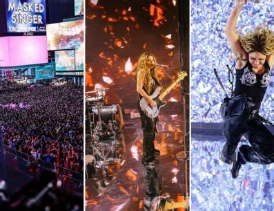 A Lo Grande Shakira Sorprende A Fans Con Un Showcase En Times Square