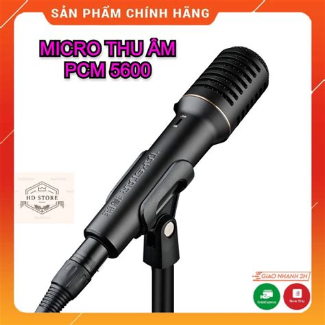 Mua Bộ Micro Thu Âm Takstar PCM 5600 Chính Hãng Kèm Dây 3m Chạy Nguồn