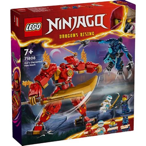 Купить конструктор LEGO 71808 Огненный робот Кая в Минске