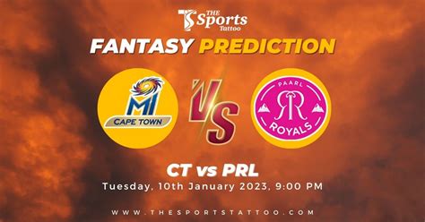 Ct Vs Prl Dream Prediction Fantasy Cricket Tips Dream Team My