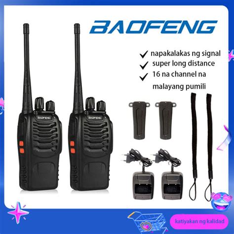 Baofeng 888s Set Of 10 Portable Mini Walkie Talkie Long Range 5 Watts