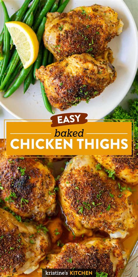 Quick And Easy Slow Roasted Chicken Thighs Artofit