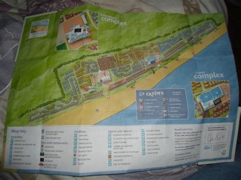 Haven Seashore Holiday Park Map