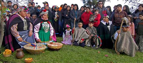 Mapuche Indigenous People From Chile And Argentina Don Quijote