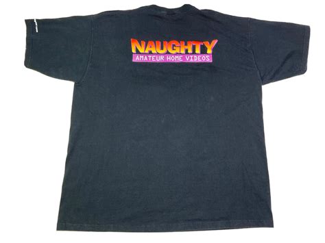 Vintage Playboy TV Shirt Naughty Amateur Home Videos Gem