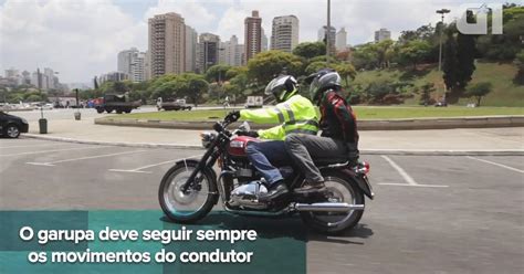 G1 Guia Prático 65 Saiba como o garupa da moto deve agir notícias