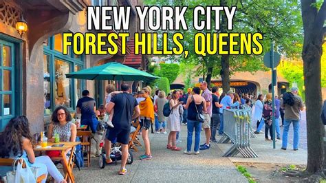 ⁴ᴷ Walking New York City s Best Neighborhood Forest Hills Queens