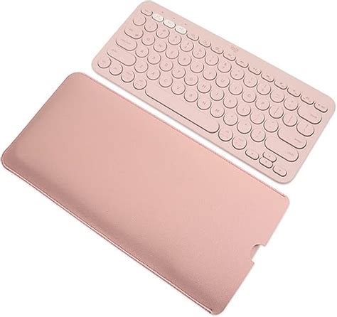 Capa Para Teclado De Couro Pu Para Teclado Logitech K Sem Fio