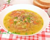 Суп из тушенки с картошкой и вермишелью - рецепт с фото