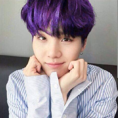 Hello This Is My Creation Of Suga With Purple Hair ️ Armys Amino