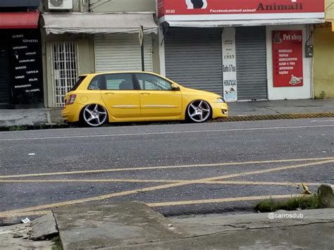 Fiat Stilo Rebaixado Com Rodas Volcano Rocket Aro 20