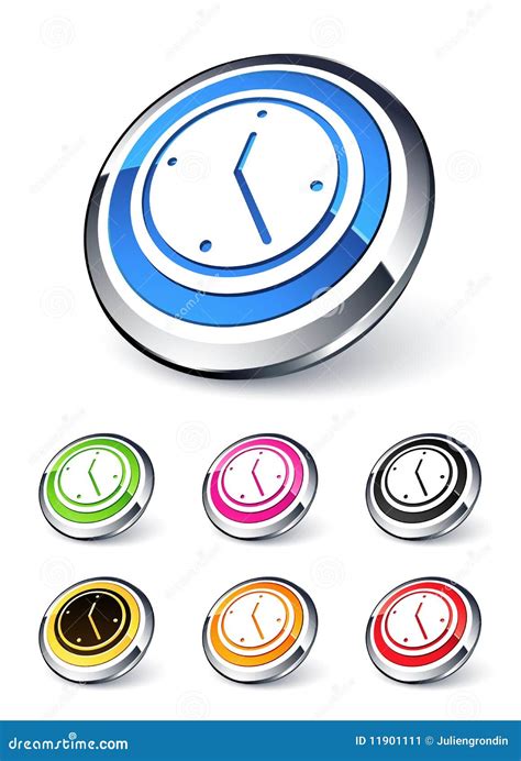 Graphisme D Horloge Illustration De Vecteur Illustration Du