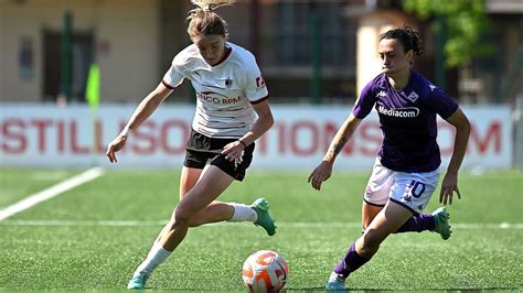 Fiorentina Milan Poule Scudetto Serie A Femminile 20222023 La