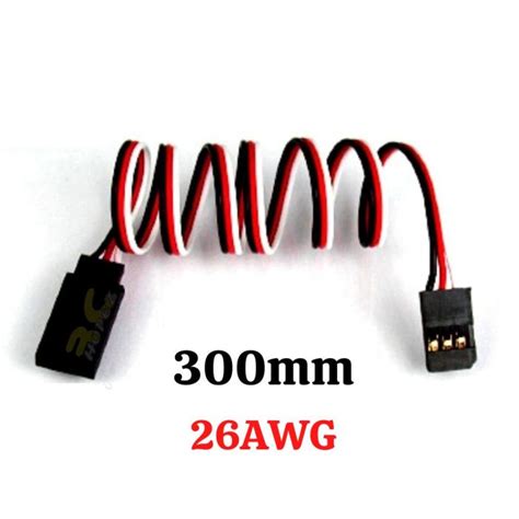 Male To Female Rc Servo Extension Cord Cable Jr Awg Mm Mm