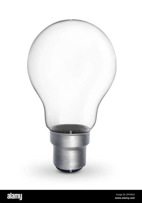 Light Bulb Isolated Realistic Photo Image Stock Photo Alamy