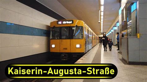 U Bahn Station Kaiserin Augusta Straße Berlin 🇩🇪 Walkthrough 🚶 Youtube