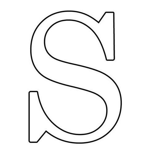 Трафареты буква s 24 фото