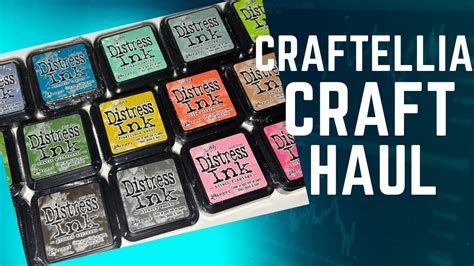 Craftelier Craft Haul Youtube