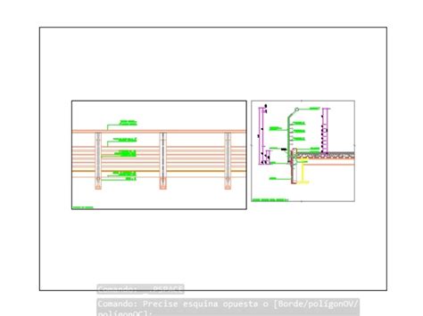 Barandal Tubular Y Vidrio En DWG 25 81 KB Librería CAD