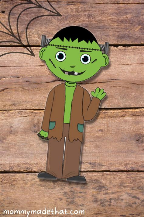 Frankenstein Craft Template