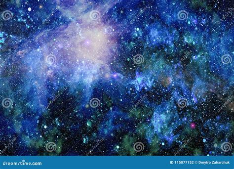 Pianeti Stelle E Galassie Nello Spazio Cosmico Che Mostra La Bellezza