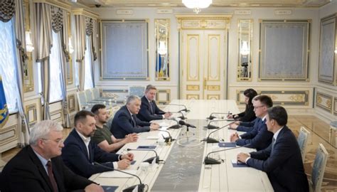 Volodymyr Zelensky et le président du parlement polonais ont discuté de