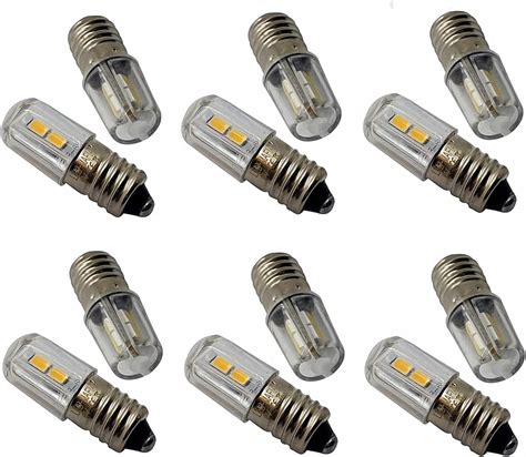 E10 Led 6v 10smd Lampe Birne Schraubsockel Weihnachtsstern Leuchtstern Faltstern Adventstern