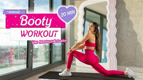 20 MIN INTENSE BOOTY WORKOUT Shaped And Lifted Butt Slim Legs At