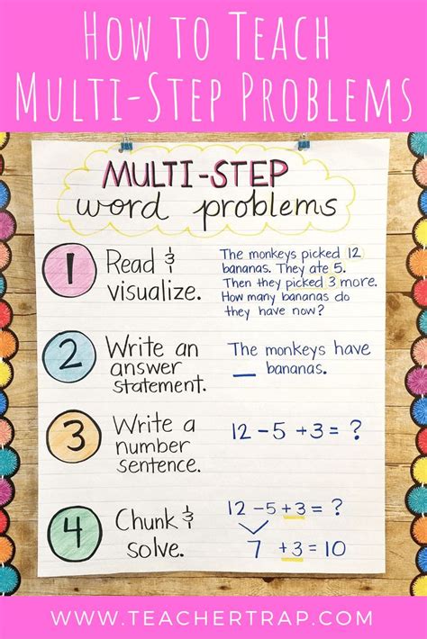 Multi Step Maths Word Problems