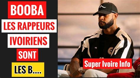 Booba S Att Que Aux Rappeurs Ivoiriens Youtube