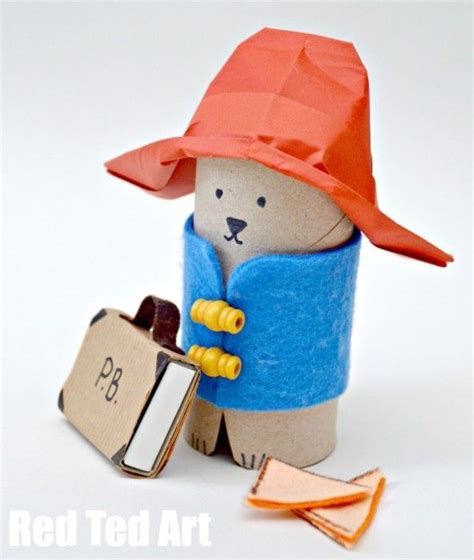 Paddington Bear Tp Roll Craft Bear Crafts Paper Roll Crafts Bear